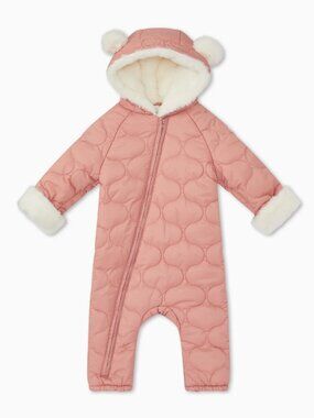 NWT Baby Mori Recycled Waterproof Quilted Snowsuit 0-3M